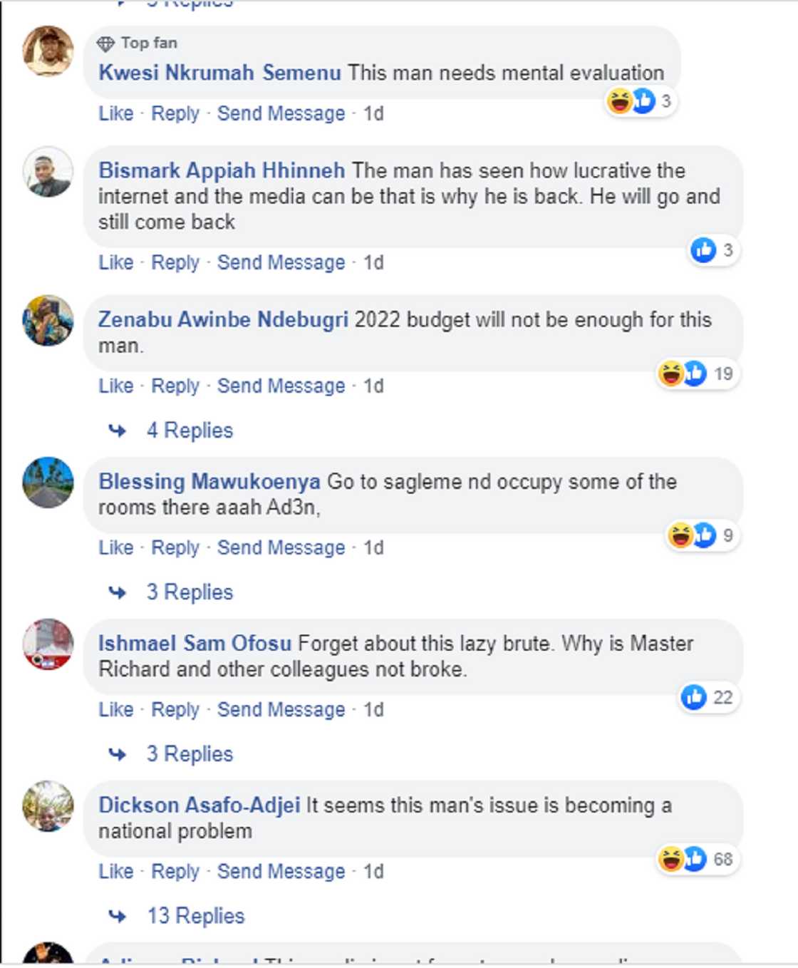 Ghanaians Angrily React to TT Begging for Another rent After over 100k Donations Ghanaians Angrily React to TT Begging for Another rent After over 100k Donations