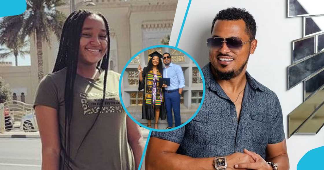 Van Vicker's 2nd daughter graduates high school