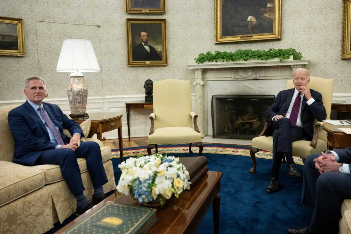 President Joe Biden and House Speaker Kevin McCarthy have talked up the chances of finding an agreement on lifting the US debt ceiling President Joe Biden and House Speaker Kevin McCarthy have talked up the chances of finding an agreement on lifting the US debt ceiling