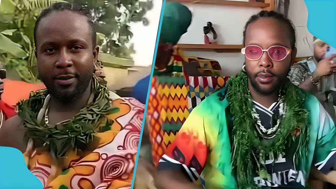 Popcaan chief title, enstooled in Ghana, Aseibu Traditional Area, Ghanaian culture, Popcaan coronation reactions, traditional ceremony Ghana, foreigners as chiefs in Ghana