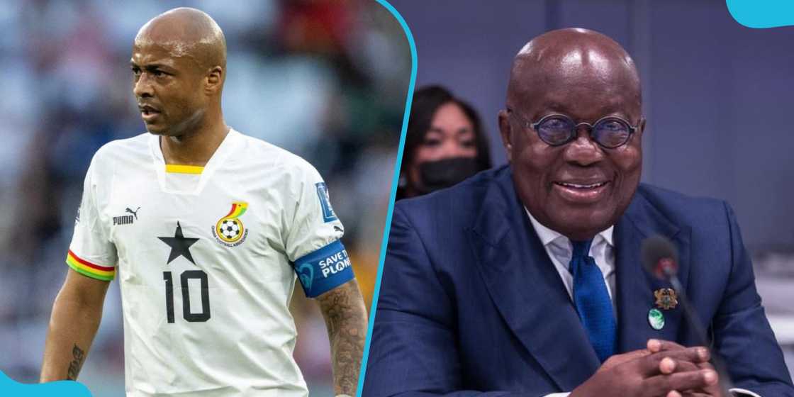 Fans compare Dede Ayew and Akufo-Addo Fans compare Dede Ayew and Akufo-Addo