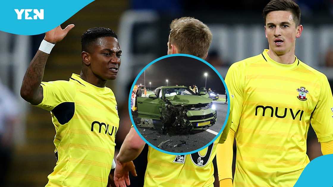 Eljero Elia car accident, former Premier League star crash, Eljero Elia Lamborghini accident, Eljero Elia survives crash, Southampton winger Eljero Elia, Holland motorway accident