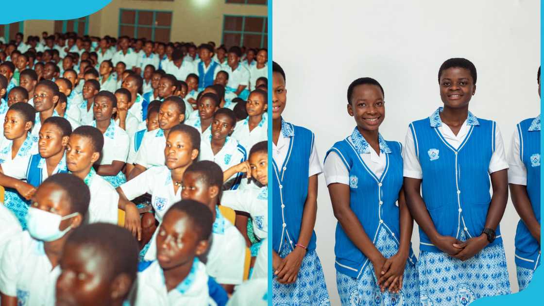 Serwaa Kesse Girls Senior High School students Serwaa Kesse Girls Senior High School students