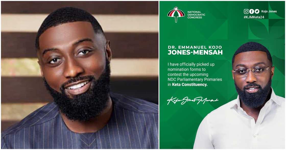 Kojo Jones' desire to contest take part in the NDC parliamentary primaries in Keta has been on hold.