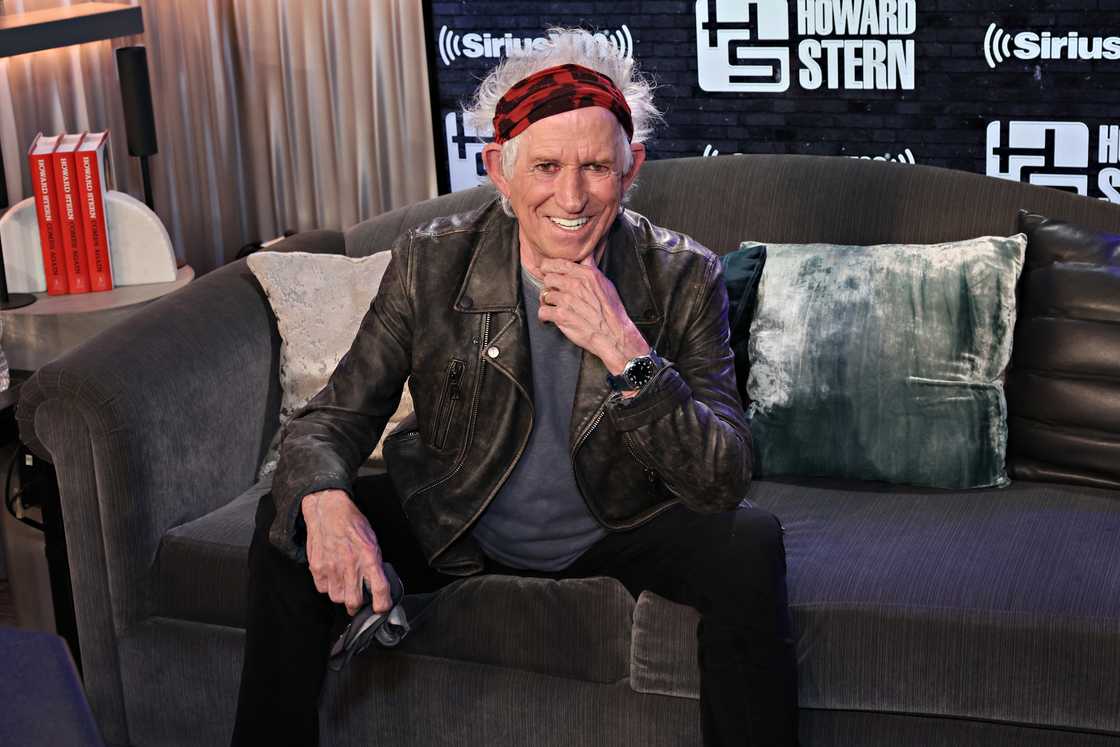 Keith Richards visits SiriusXM's The Howard Stern Show Keith Richards visits SiriusXM's The Howard Stern Show