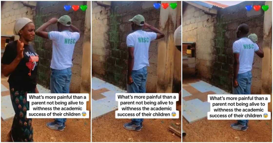 NYSC, man, parent, grave NYSC, man, parent, grave