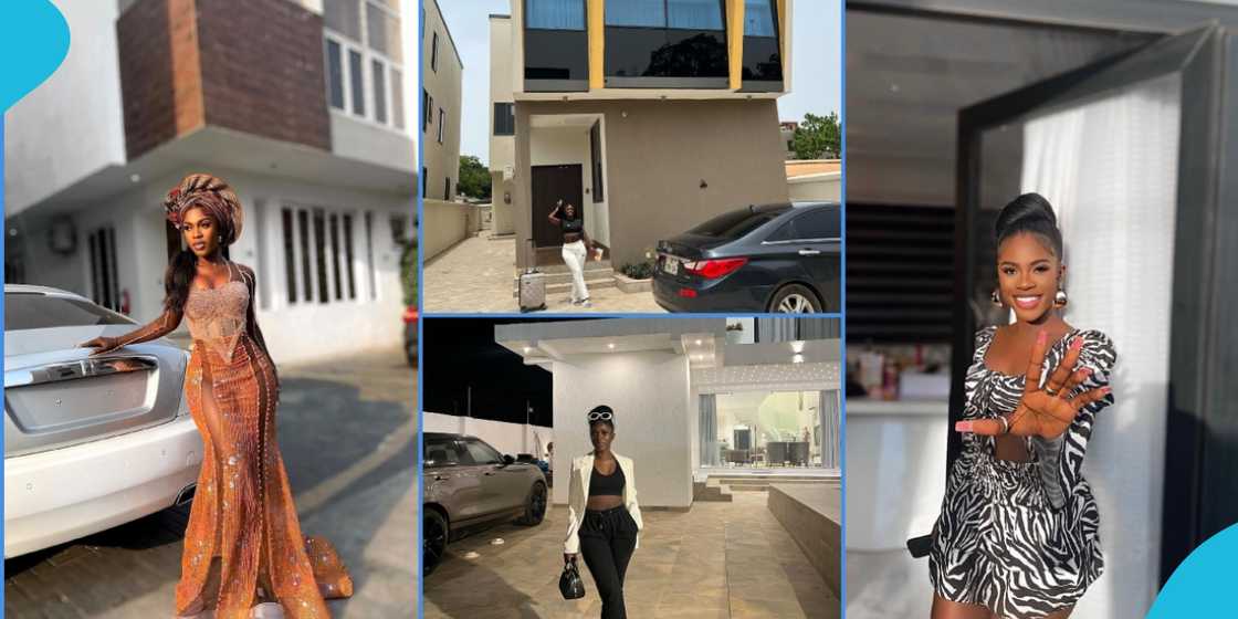 Dulcie Boateng reveals that she built her mansion by selling glasses on Snapchat. Dulcie Boateng reveals that she built her mansion by selling glasses on Snapchat.