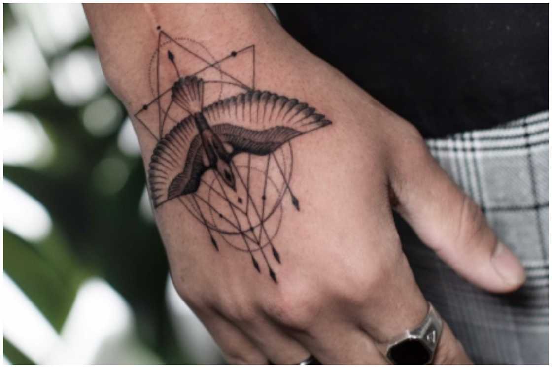 Hand tattoos for men Hand tattoos for men