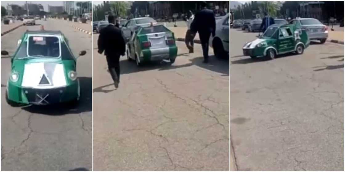 30-year-old Nigerian man celebrated after manufacturing beautiful car; video shows minister cruising with the whip 30-year-old Nigerian man celebrated after manufacturing beautiful car; video shows minister cruising with the whip