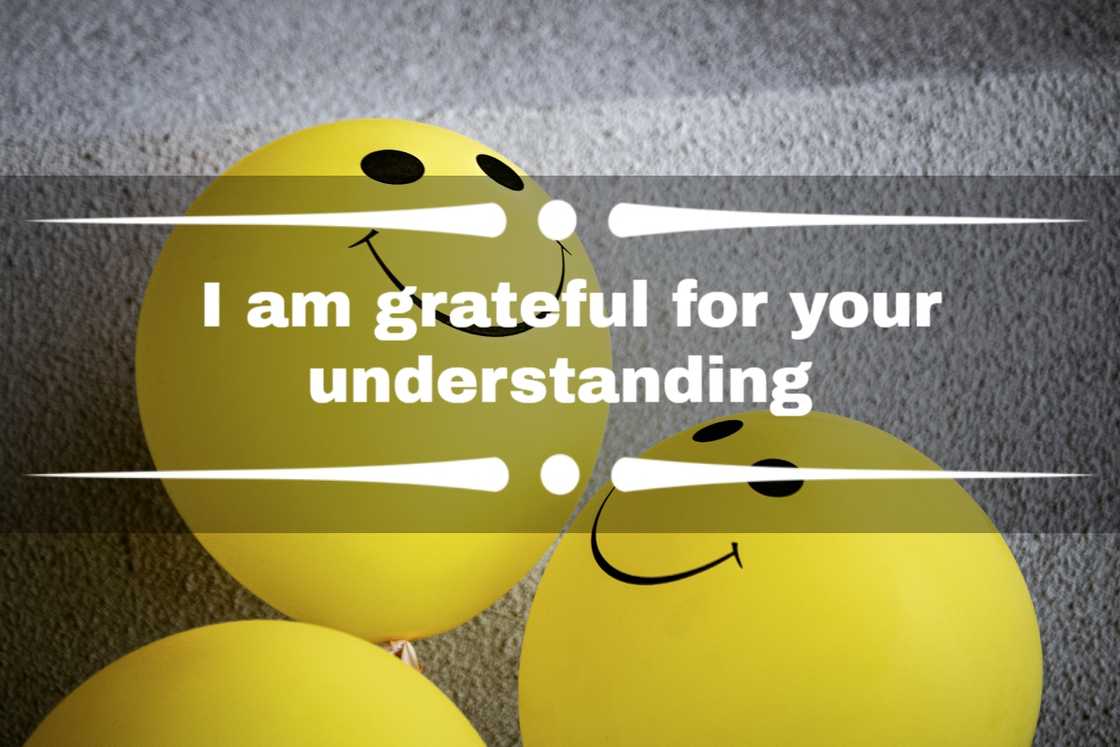 Thank you for your patience and understanding Thank you for your patience and understanding