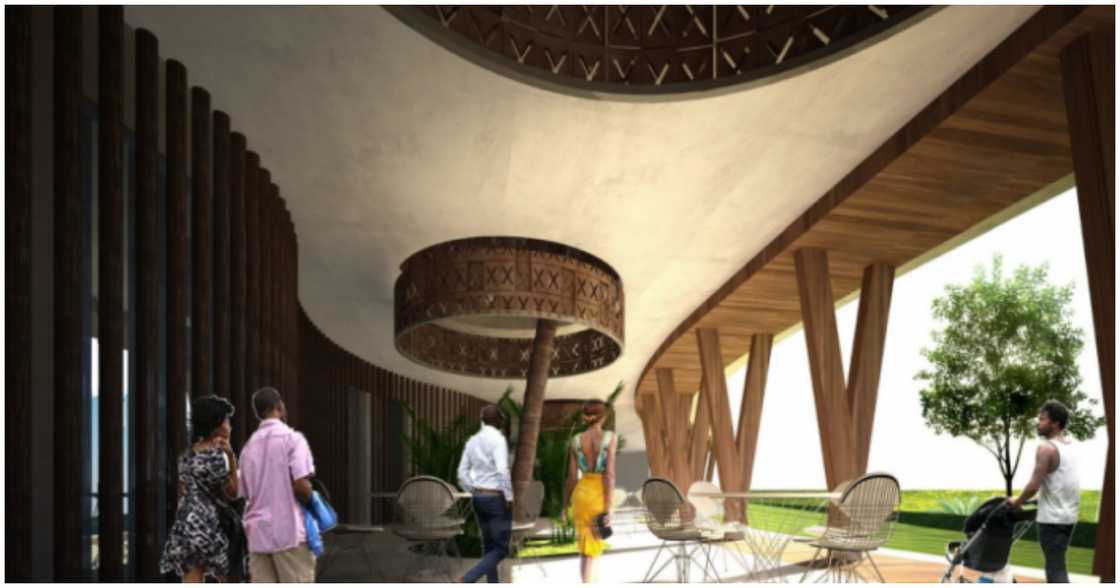 The basement of the Tetteh Quarshie Museum The basement of the Tetteh Quarshie Museum