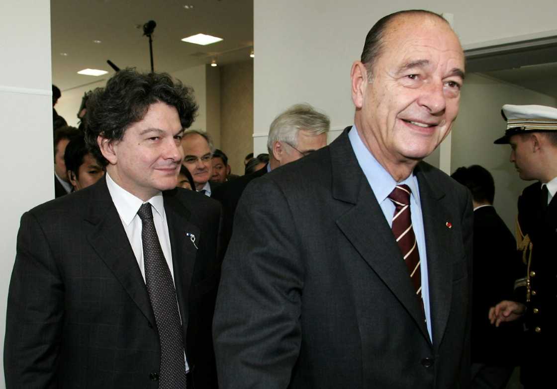 Breton was former French finance minister under ex-president Jacques Chirac