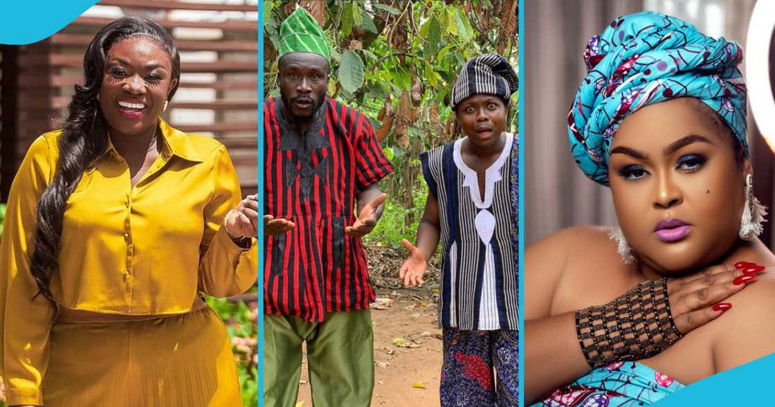 Emelia Brobbey, Ras Nene and Kyekyeku, and Vivian Jill have reunited in the UK. Emelia Brobbey, Ras Nene and Kyekyeku, and Vivian Jill have reunited in the UK.