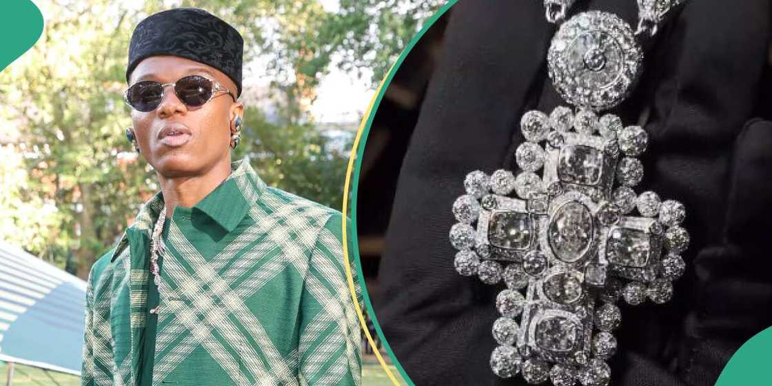 Wizkid buys new ice chain.