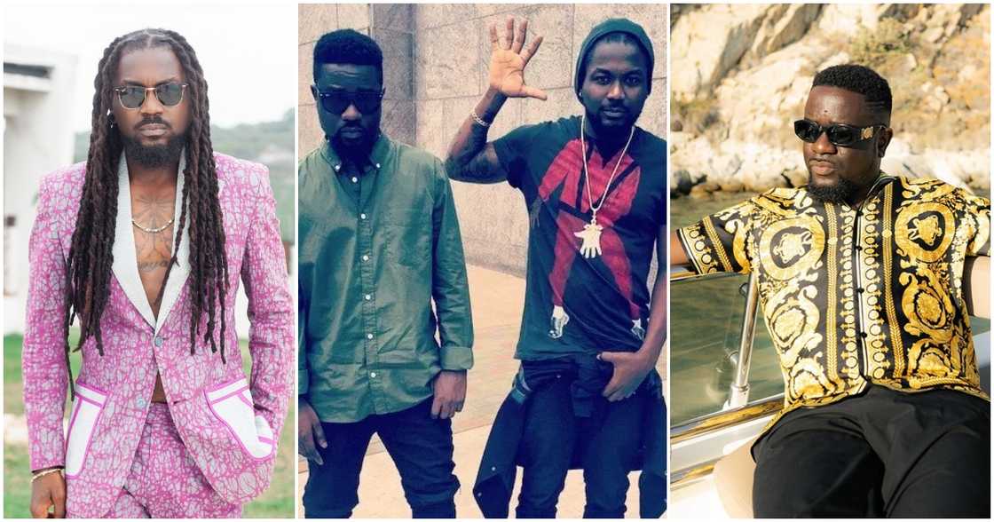 Sarkodie and Samini beef each other Sarkodie and Samini beef each other