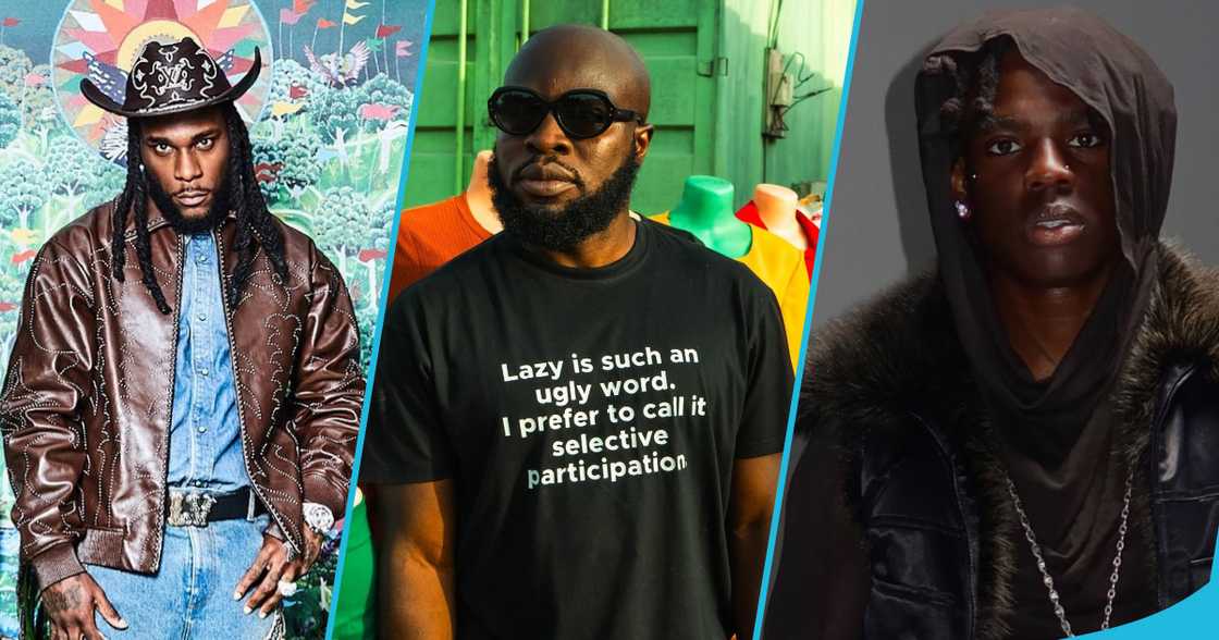 M.anifest Spotted Enjoying Jollof Rice With Burna Boy And Rema In London, Video Excites Fans