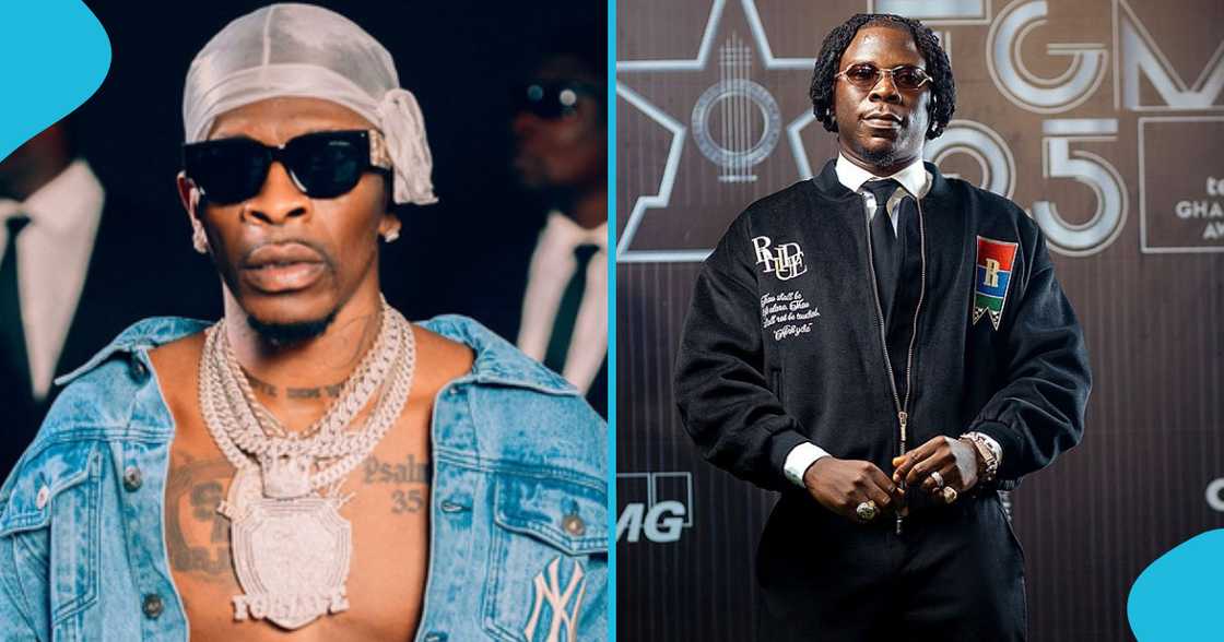 Stonebwoy, Shatta Wale, Grammys. Hiplife, Accra, Ghana Stonebwoy, Shatta Wale, Grammys. Hiplife, Accra, Ghana