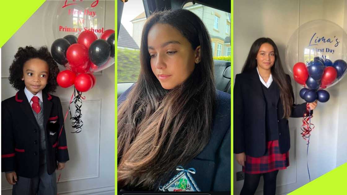 Benni McCarthy and his wife, Stacey Munro, celebrate their children as they reached new heights in their respective education. Photo: staceymccarthy17. Benni McCarthy and his wife, Stacey Munro, celebrate their children as they reached new heights in their respective education. Photo: staceymccarthy17.