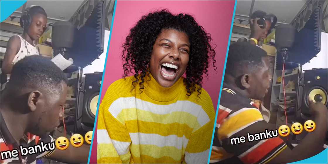 Creative Little Boy Records A Song About Banku In The Studio, Viral ...