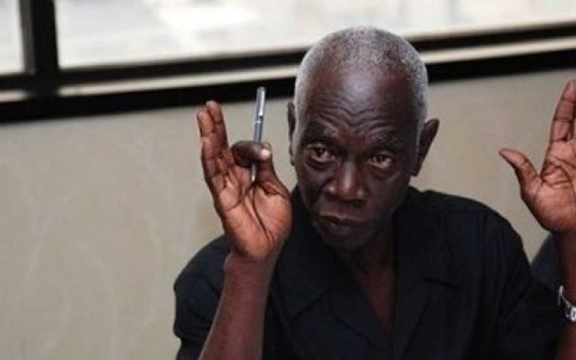 A man with his hands raised A man with his hands raised