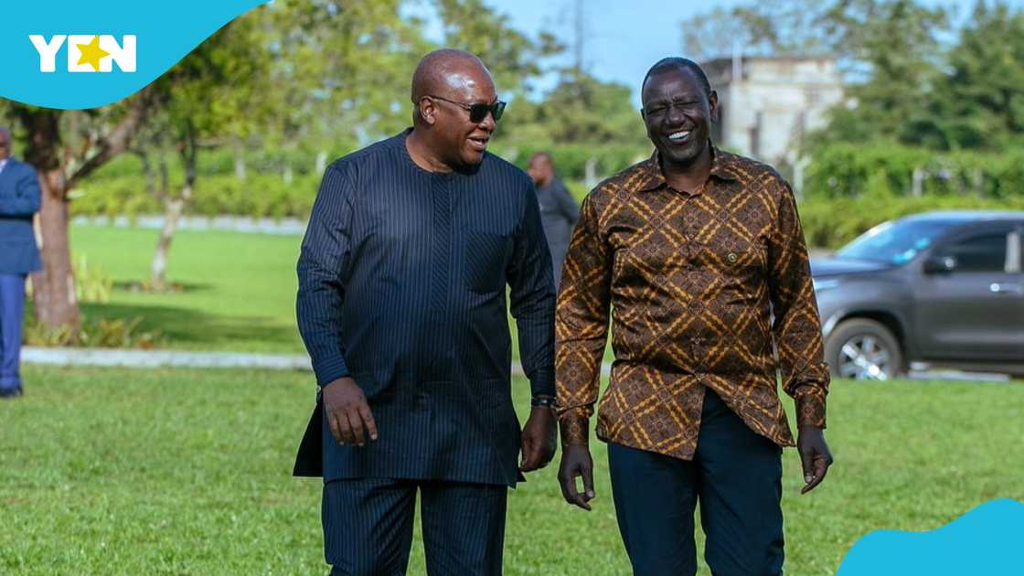 William Ruto, John Mahama, Kenya, Mahama Inauguration, Ghana Election, African Continental Free Trade Area