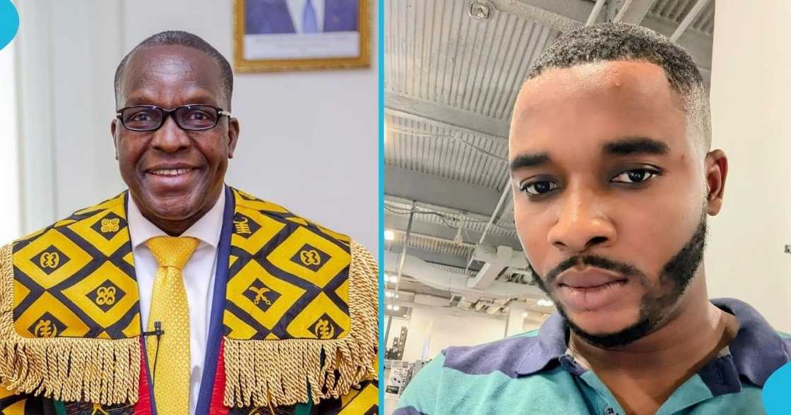 Speaker of Parliament, Twene Jonas, Alban Bagbin, social media commentator, Ghana Speaker of Parliament, Twene Jonas, Alban Bagbin, social media commentator, Ghana