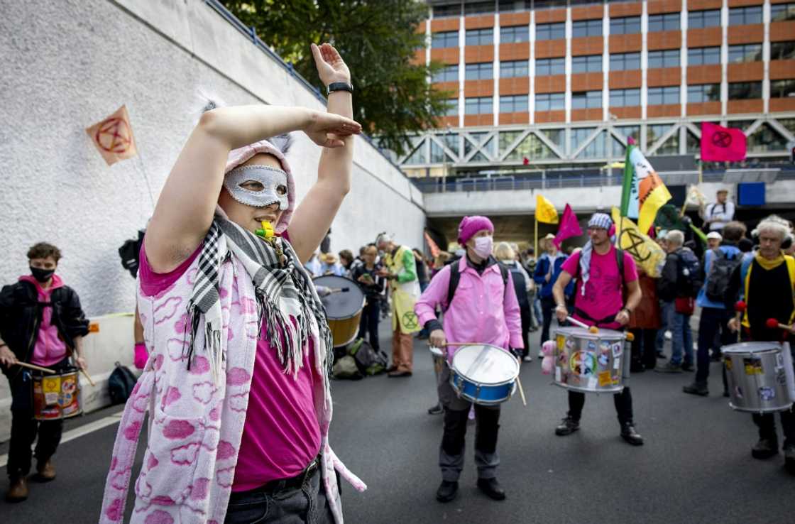 The protest is about fossil fuel subsidies The protest is about fossil fuel subsidies