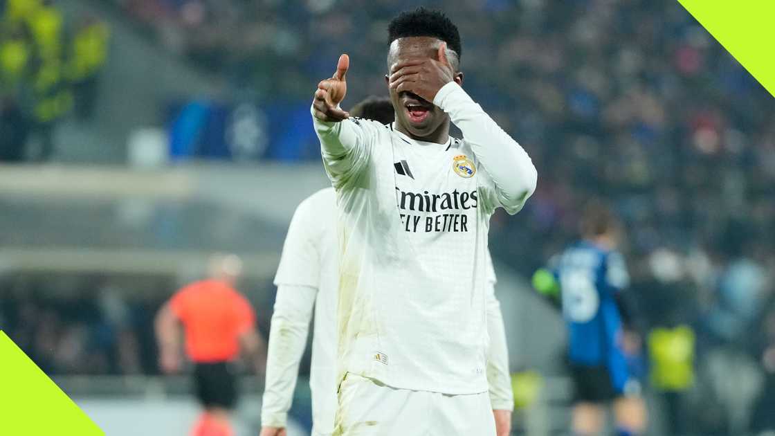 Vinicius Jr. marked his injury return with a goal and a stylish celebration. Vinicius Jr. marked his injury return with a goal and a stylish celebration.