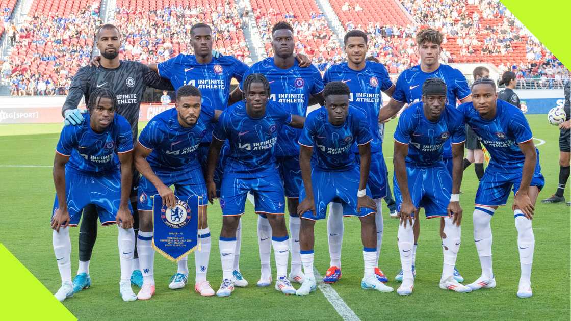 Chelsea squad against Wrexham.