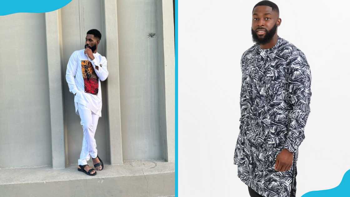 Plain and patterned kaftans Plain and patterned kaftans