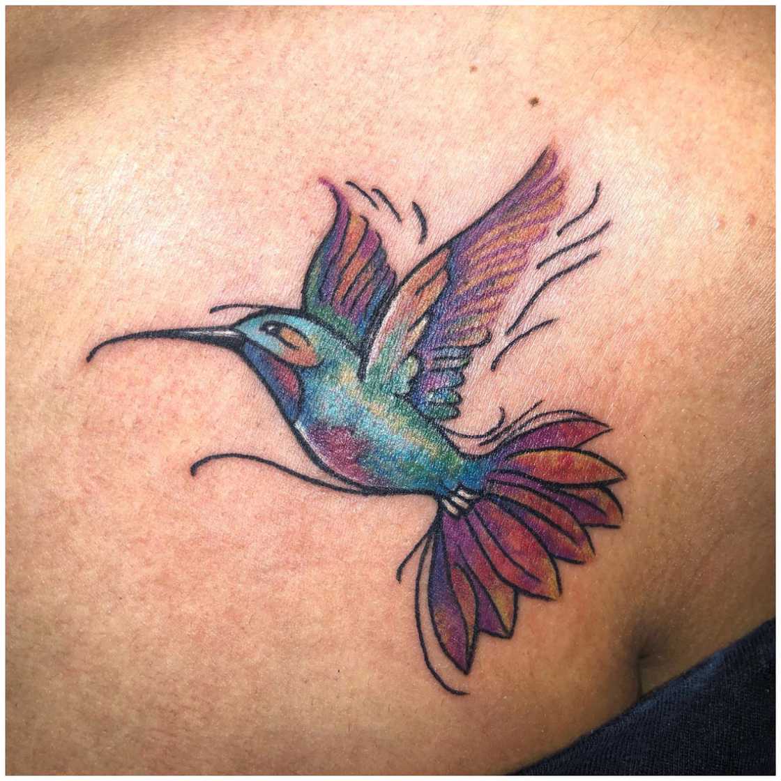 Hummingbird tattoo