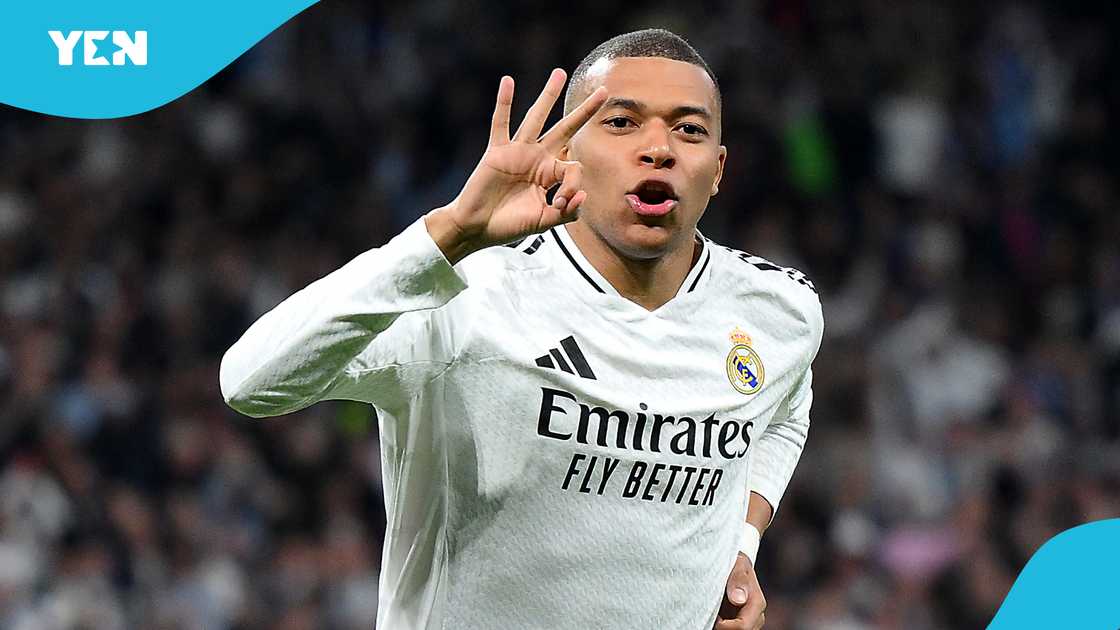 Kylian Mbappe is Real Madrid's leading scorer for the 2024/25 season. Kylian Mbappe is Real Madrid's leading scorer for the 2024/25 season.