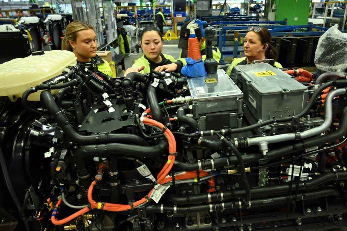 Volvo Trucks did not need to radically modify its production line to accomodate electric models Volvo Trucks did not need to radically modify its production line to accomodate electric models