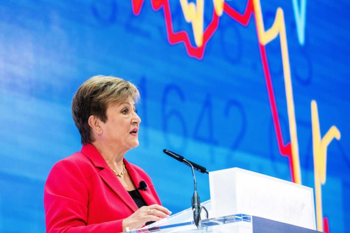 IMF chief Kristalina Georgieva said the Trump administration was acting in 'a very significant manner' on tariffs IMF chief Kristalina Georgieva said the Trump administration was acting in 'a very significant manner' on tariffs