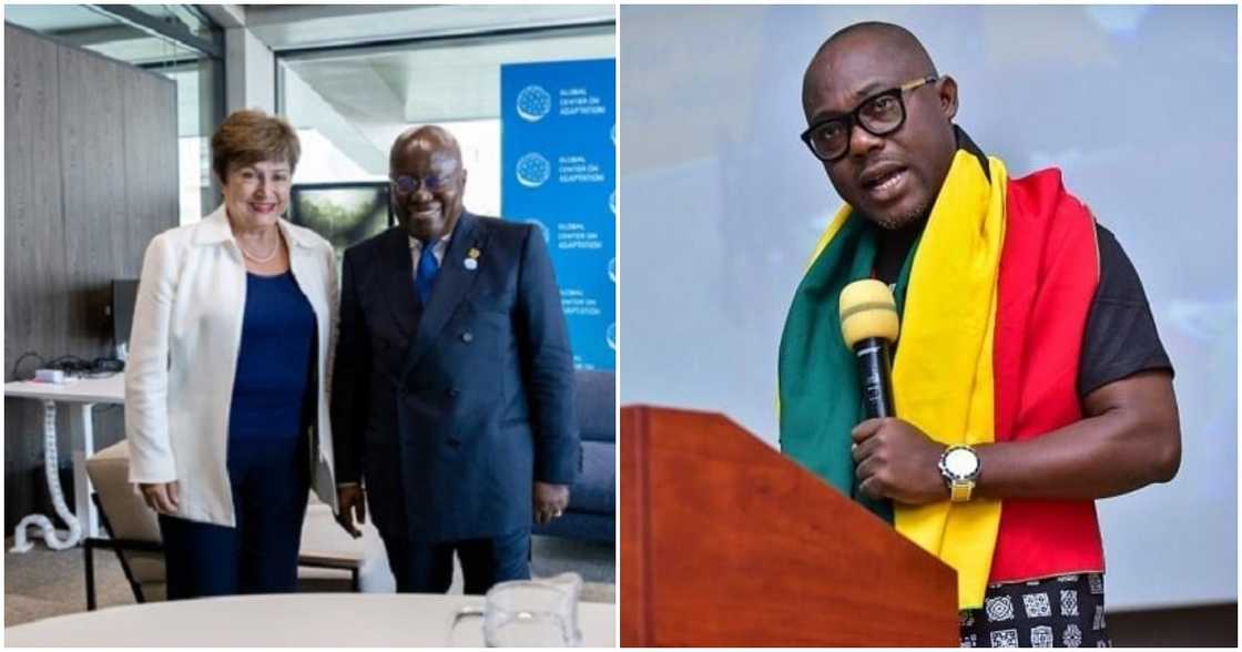 Prof Ransford Gyampo has said Akufo-Addo should not keeping a huge government if the country was seeking IMF bailout. Prof Ransford Gyampo has said Akufo-Addo should not keeping a huge government if the country was seeking IMF bailout.