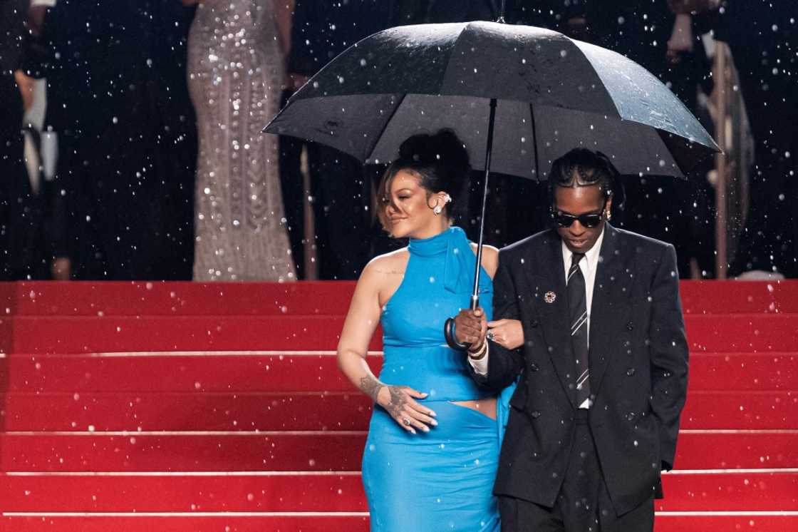 Rihanna and A$AP Rocky were among those treading the red carpet at Cannes this year Rihanna and A$AP Rocky were among those treading the red carpet at Cannes this year