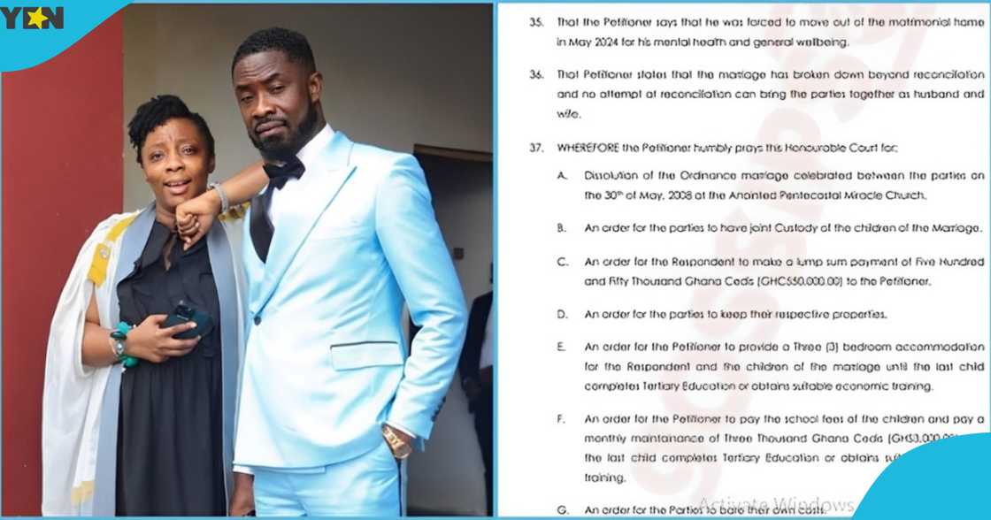 Charlotte Oduro, Solomon Oduro, Divorce, Court, Compensation, Marriage Charlotte Oduro, Solomon Oduro, Divorce, Court, Compensation, Marriage