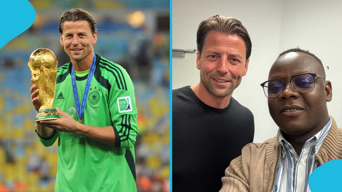 Roman Weidenfeller named fufu as his most-loved Ghanaian meal after meeting with Fentuo Tahiru Fentuo. Roman Weidenfeller named fufu as his most-loved Ghanaian meal after meeting with Fentuo Tahiru Fentuo.