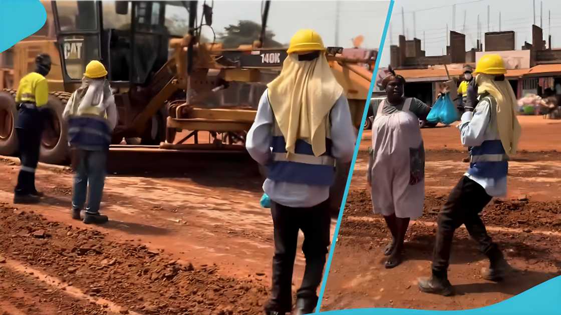 Road Construction, Road, Dance, Food Vendor, Vendor, Food, Workers