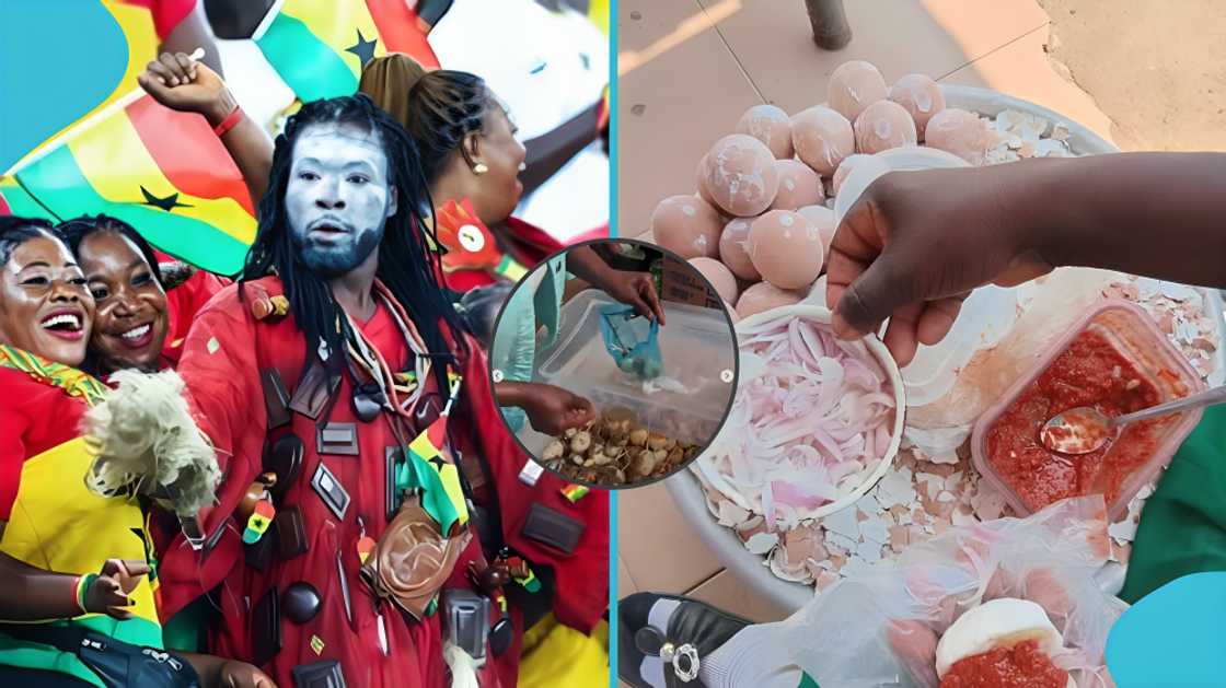Ghanaian street food, Ghana women entrepreneurs, Kosua ne mako, 2026 FIFA World Cup, Black Stars supporters, Canadian street food, Sankofa Square, boiled eggs and pepper sauce, nostalgic Ghanaian delicacy