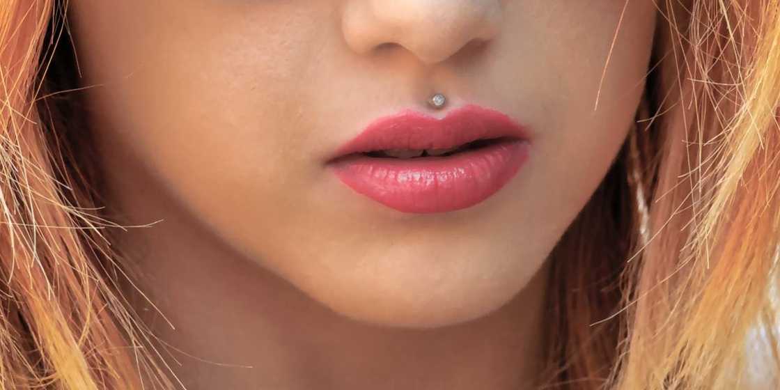 Facial piercings