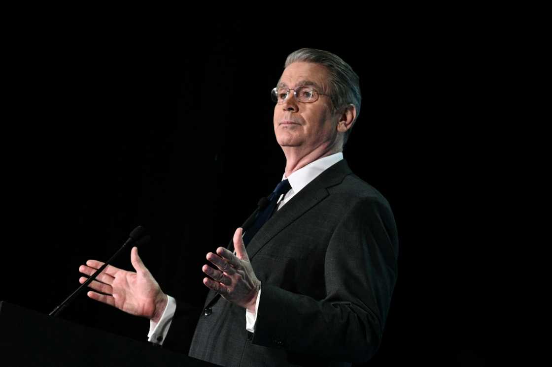 US Treasury Secretary Scott Bessent told a summit in Washington that China chose to escalate trade tensions with Washington by retaliating to President Donald Trump's tariffs US Treasury Secretary Scott Bessent told a summit in Washington that China chose to escalate trade tensions with Washington by retaliating to President Donald Trump's tariffs