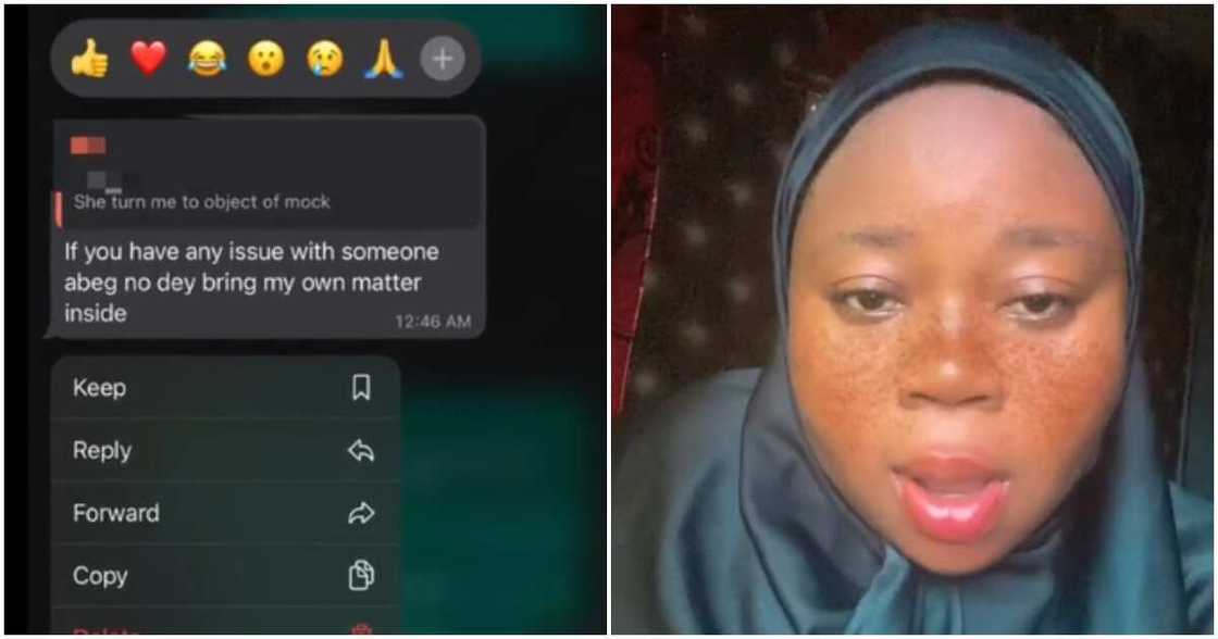 Lady shares messages her boyfriend sent her after moving to UK, cries out Lady shares messages her boyfriend sent her after moving to UK, cries out