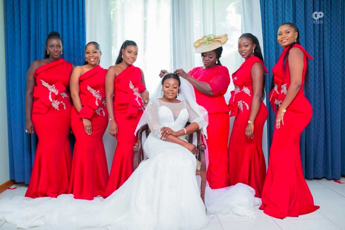 Colourful photos from NPP deputy Communications Director Kofi Agyepong wedding ceremony