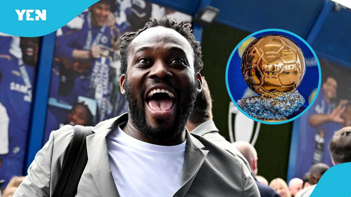 Michael Essien Ballon d’Or 2005, Michael Essien Ghana football legend, Ghana players nominated for Ballon d’Or, Chelsea FC midfield legends, African footballers Ballon d’Or history, Premier League Ghanaian footballers, 2025 Ballon d'Or