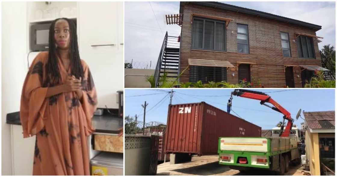 A lady transforms shipping containers into a stunning apartment complex A lady transforms shipping containers into a stunning apartment complex