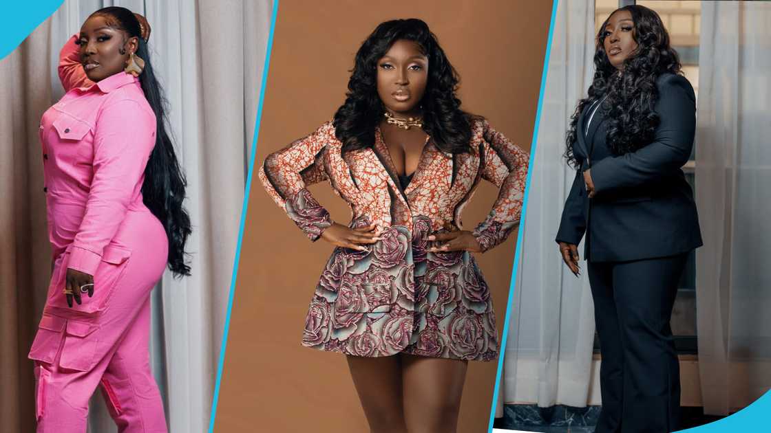 Ghanaian musicians, Ruth Eno Adjoa Amankwah Nyame Adom, Eno Barony, Premium Olande Fabrics, Ghanaian Influencers, Social Media Users