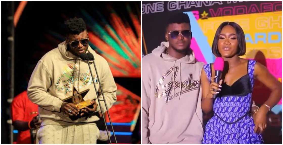 Photos of Gambo & How He Tried To Hold Host's Wast