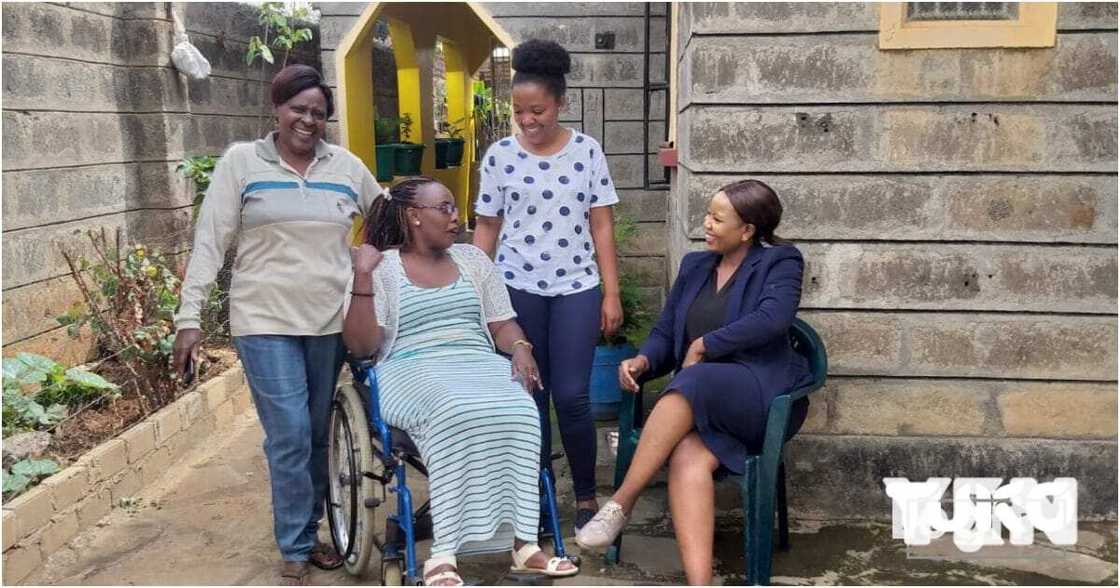 Meet 33-Year-Old Kenyan woman who married herself after grisly accident left her confined to wheelchair