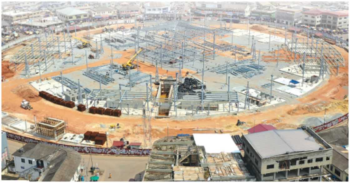 The redevelopment of the Takoradi Market Circle